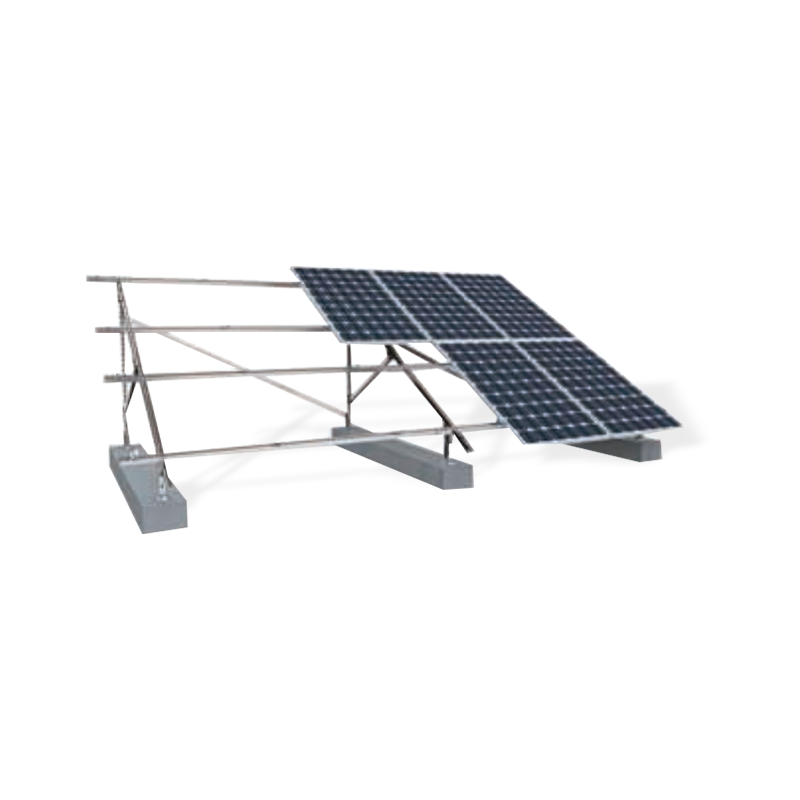 Dvojinvoluční ocelový fotovoltaický montážní systém typu C