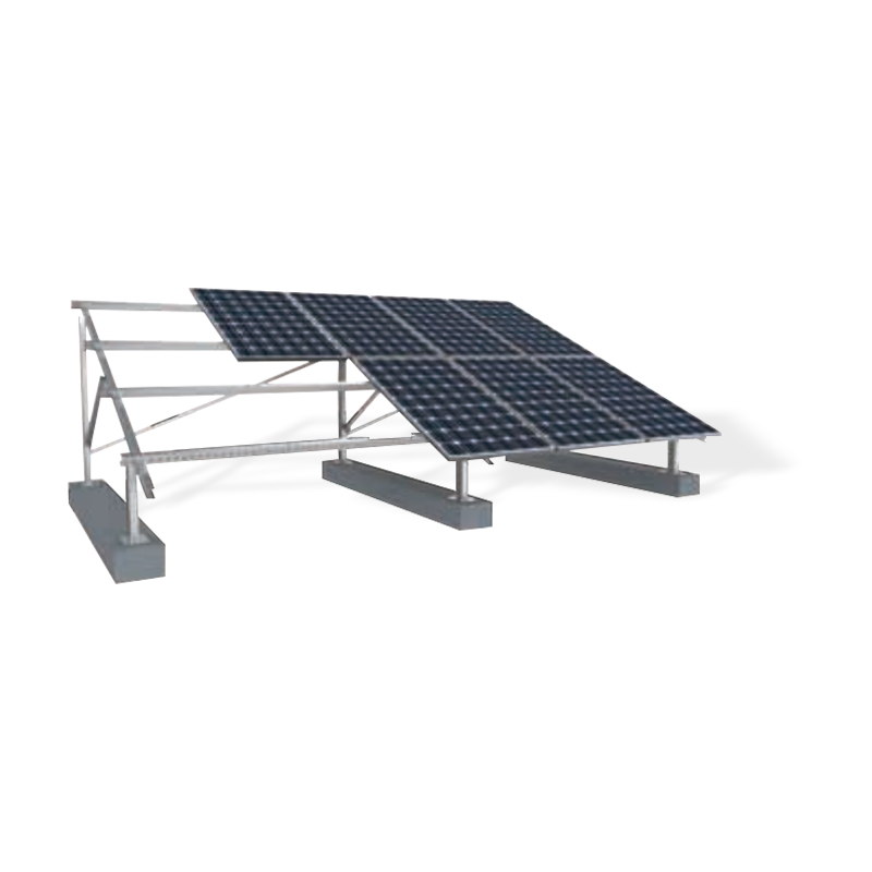 Ocelový fotovoltaický montážní systém typu C pro pozemní fotovoltaickou elektrárnu